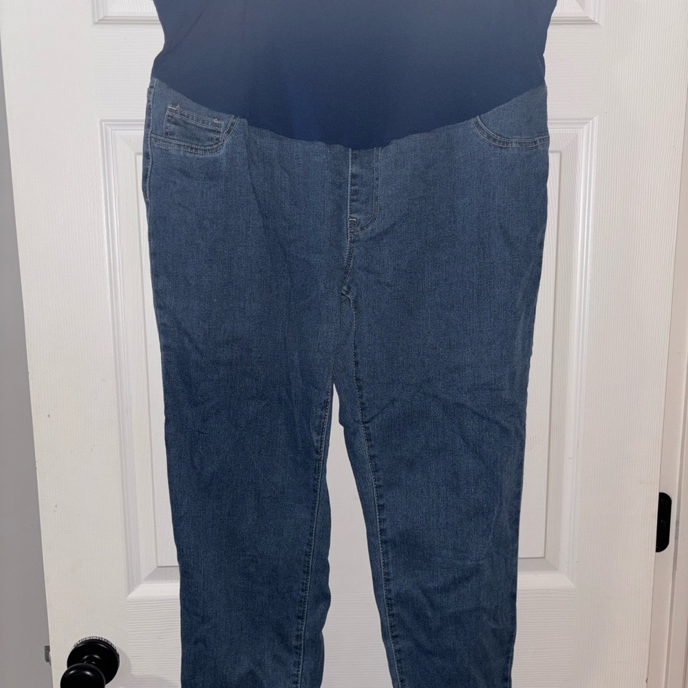 Blue Maternity Jeans